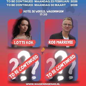 Jouw kans om mee te praten over actuele thema’s: we hebben bijzonder inspirerende sprekers bereid gevonden het gesprek over vrijheid naar een volgend niveau te tillen!
In het volgende jaar mogen we weer met veel mensen mooie gesprekken voeren, zie hier de data. Vanavond is het laatste Wereldgesprek van 2025, het Wereldgesprek met Lotte Kok over partnergeweld. Mocht je nog aanwezig willen zijn, meld je dan nu gratis aan via contact@wageningen45.nl.
Op 26 januari 2026 gaat Angelique Krüger in gesprek met Rob Marrevee over zijn boek “Vaderland”. Samen met zijn vrouw adopteerde hij in 2001 twee jongens uit Ethiopië. Hij schreef een boek over zijn ervaringen met adoptie. In dit boek bespreekt hij de impact van adoptie op zowel de geadopteerde kinderen als de adoptieouders.
#maakhetverschil #orangetheworldnl #watliefdekandoen #vaderland #wereldgesprek #hoteldewereld