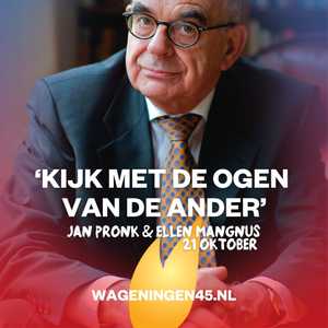 📅 Wereldgesprek: Maandag 21 oktober 2024
📍 @hoteldewereld, Wageningen
In verbinding blijven in een tijd dat onderlinge verschillen op scherp worden gesteld. Hoe doe je dat?
Oud-minister Jan Pronk en journalist/onderzoeker Ellen Mangnus worden door journalist @salwavdgaag (NOS) bevraagd over hoe je met de ‘ogen van anderen kunt kijken’. Ontdek wat er achter Pronk’s gevleugelde uitspraak ‘hoop is maakbaar’ zit en praat mee over de kracht van samenleven! ✨🙏 de avond is vrij toegankelijk, registreer je via contact@wageningen45.nl. #MaakHetVerschil Klik op de link in de bio voor meer informatie.